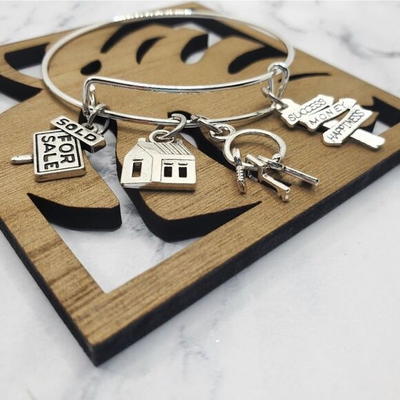COPY - Real Estate Agent Expandable Charm Bracelet - Picture 9 of 10